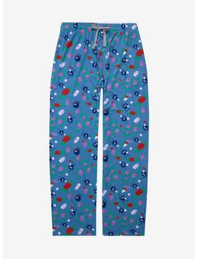 Studio Ghibli Spirited Away No-Face & Soot Sprites Floral Allover Print Sleep Pants - BoxLunch Exclusive, , hi-res