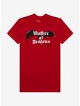 Game of Thrones Mother of Dragons Women's T-Shirt - BoxLunch Exclusive, RED, hi-res