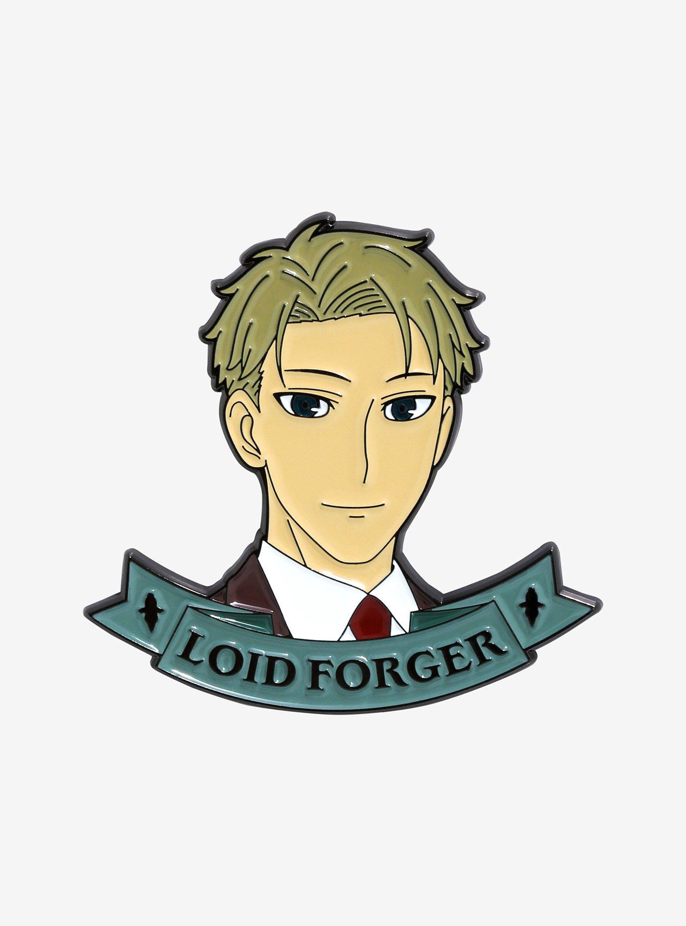 Spy X Family Loid Forger Enamel Pin, , hi-res