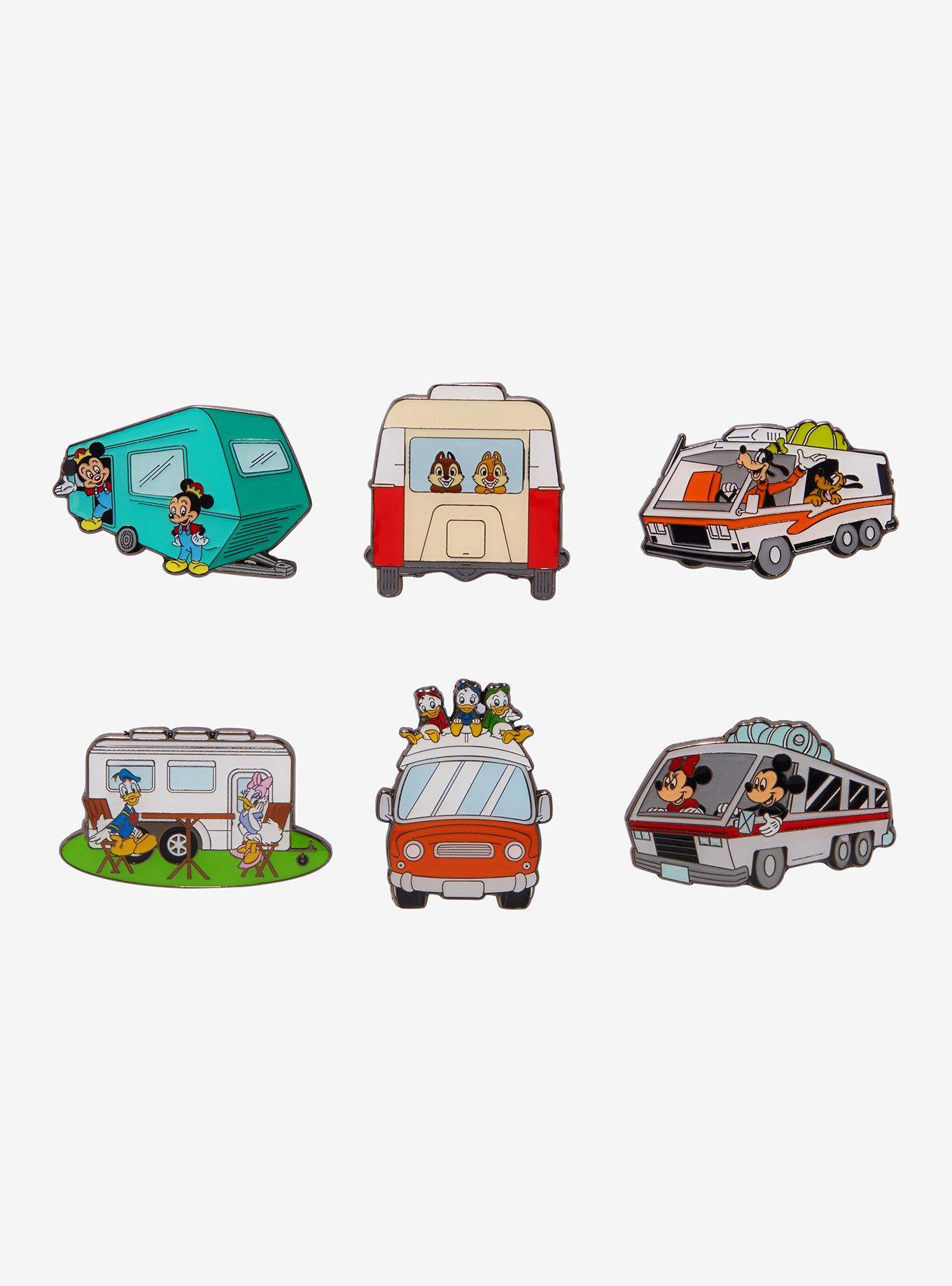 Loungefly Disney Mickey Mouse & Friend RV Blind Box Enamel Pin, , hi-res