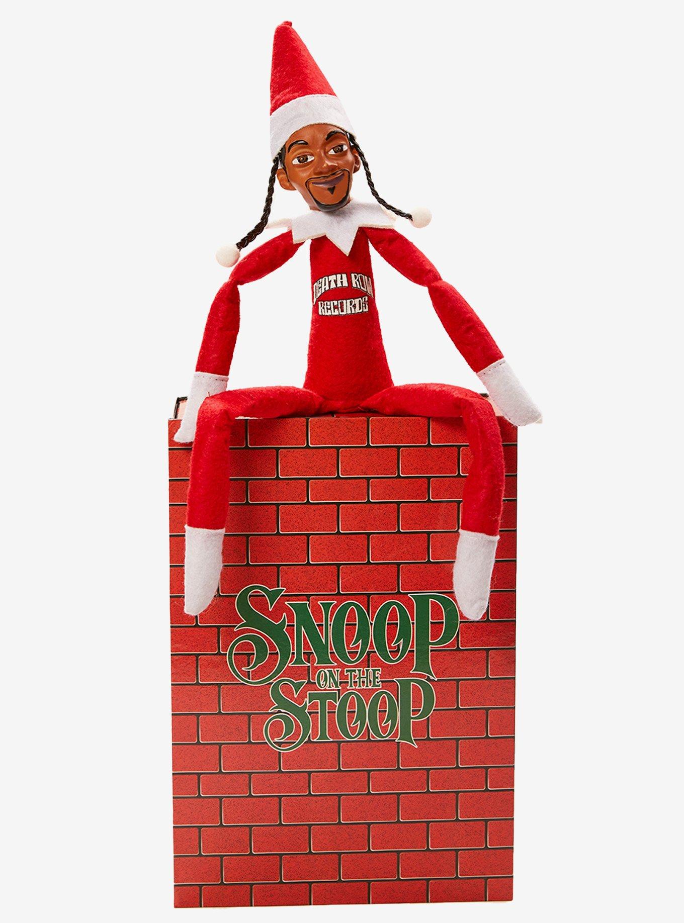 Snoop on the Stoop 12” Snoop Dogg Christmas Red Plush Figurine 