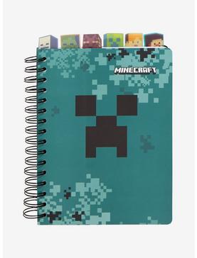 Minecraft Creeper Tabbed Journal, , hi-res