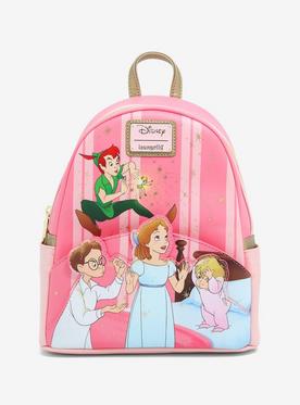 Loungefly Disney Peter Pan 70th Anniversary Group Portrait Mini Backpack