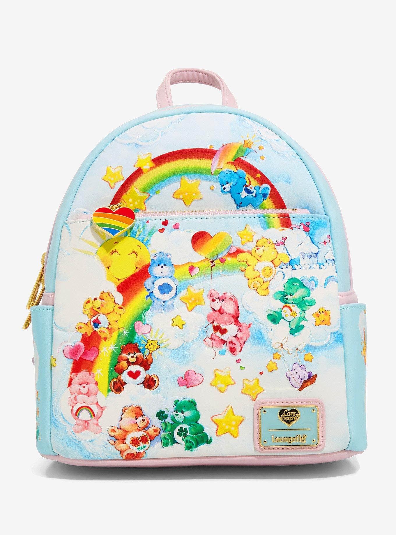 ☆Loungefly☆Care Bears Mini Backpack Loungefly Care Bears Group Portrait Mini Backpack | BoxLunch
