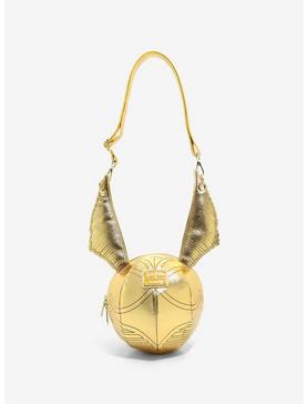 Plus Size Loungefly Harry Potter Golden Snitch Figural Crossbody Bag, , hi-res