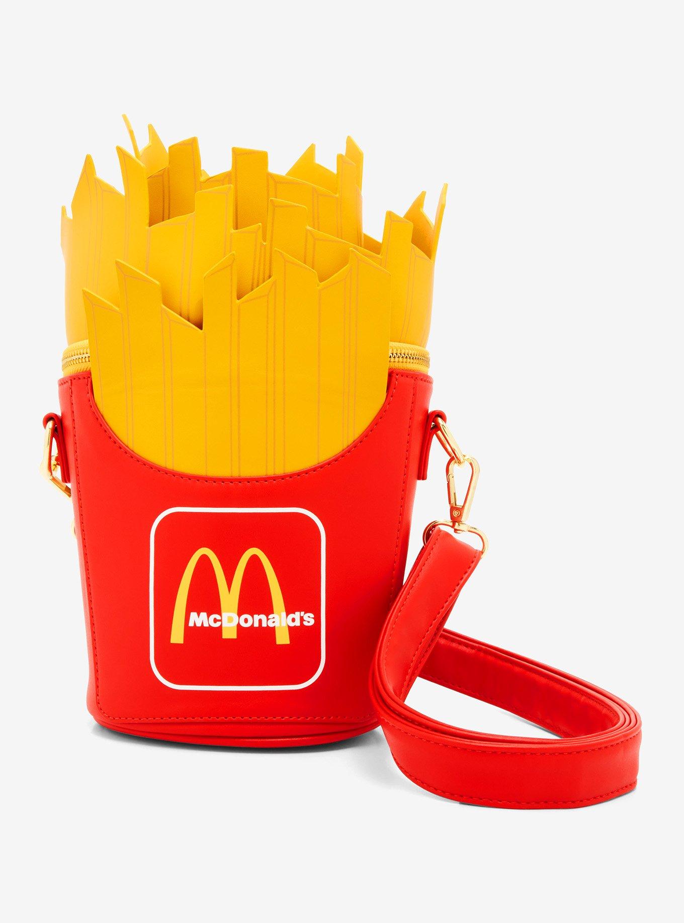 Loungefly McDonald's French Fry Crossbody Bag & Card Holder #loungefly