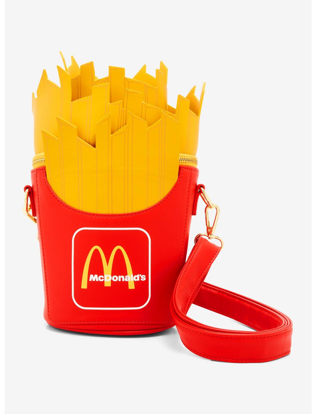 Loungefly McDonald’s Fries Figure Crossbody Bag, , hi-res