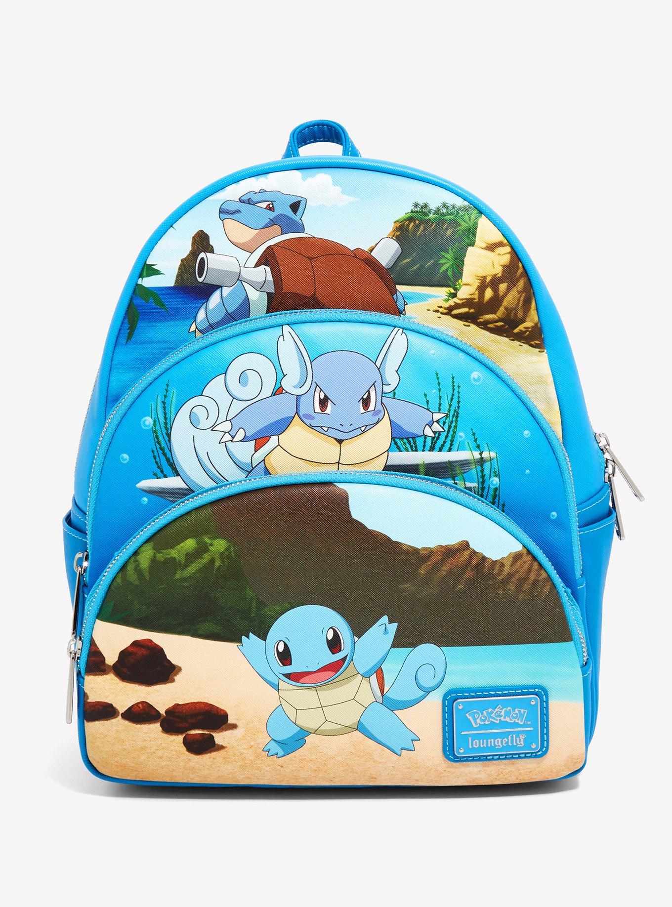 Loungefly Pokémon Squirtle Evolutions Mini Backpack, , hi-res