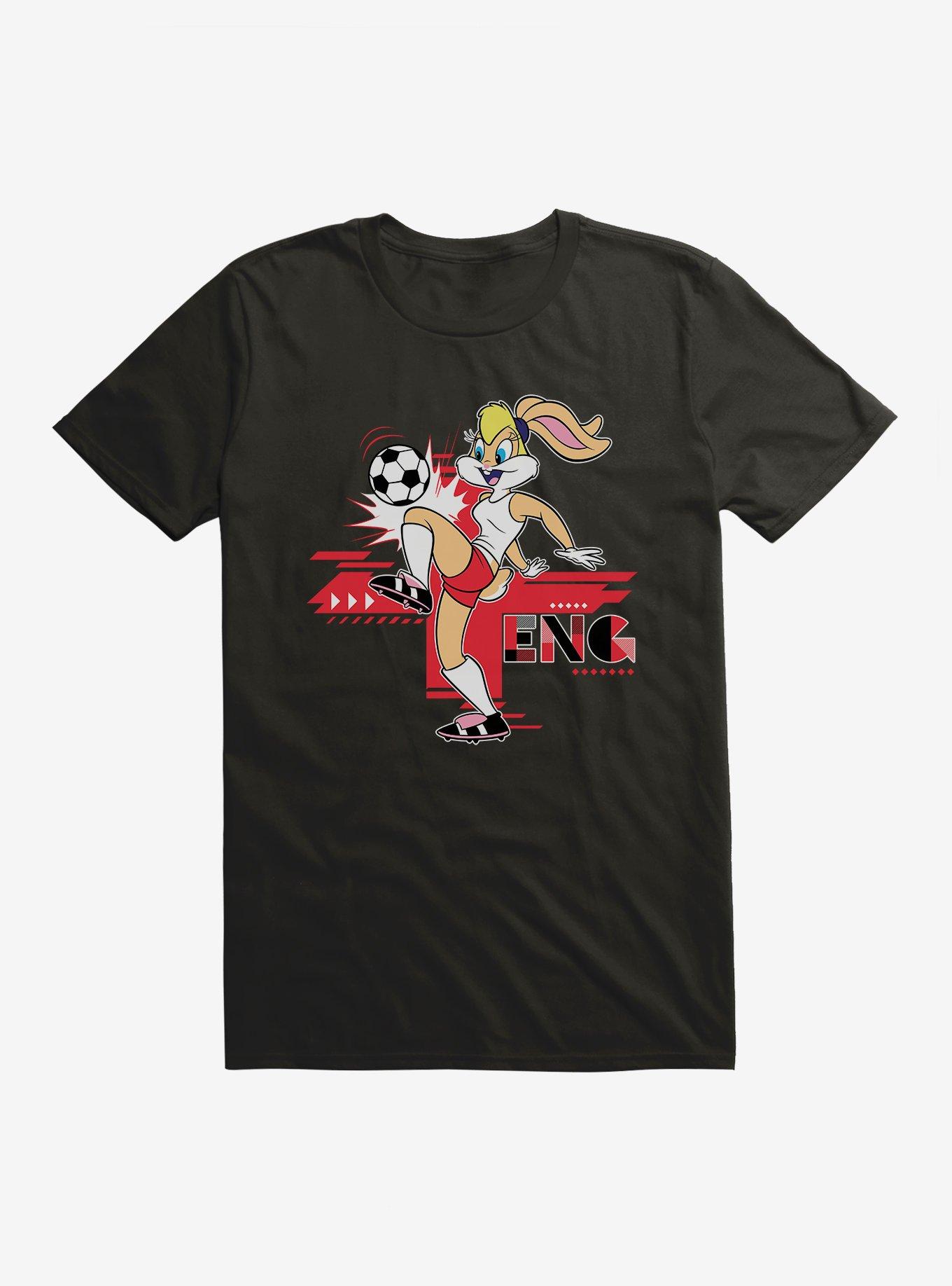 Looney Tunes Lola Bunny Football England T-Shirt
