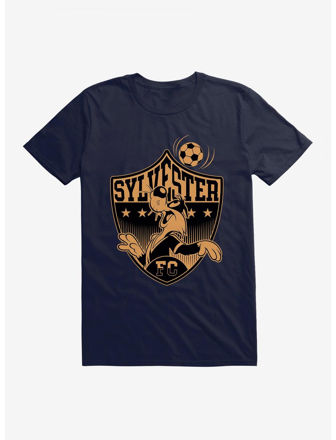 Looney Tunes Sylvester Football Bronze T-Shirt, , hi-res