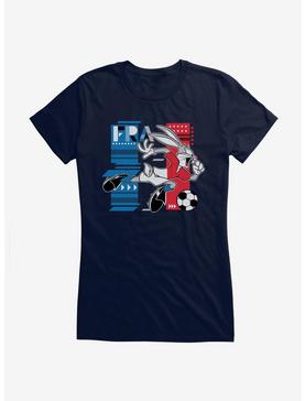 Looney Tunes Bugs Bunny Football France Girls T-Shirt, , hi-res