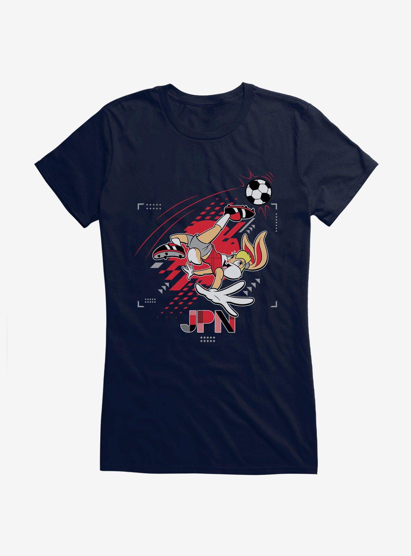 Looney Tunes Lola Bunny Football Japan Girls T-Shirt, , hi-res