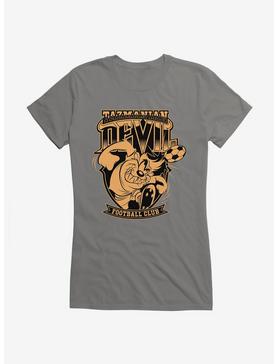 Looney Tunes Tasmanian Devil Football Bronze Girls T-Shirt, , hi-res
