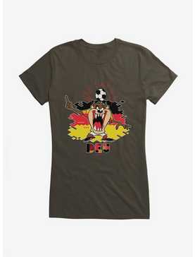 Looney Tunes Taz Football Germany Girls T-Shirt, , hi-res