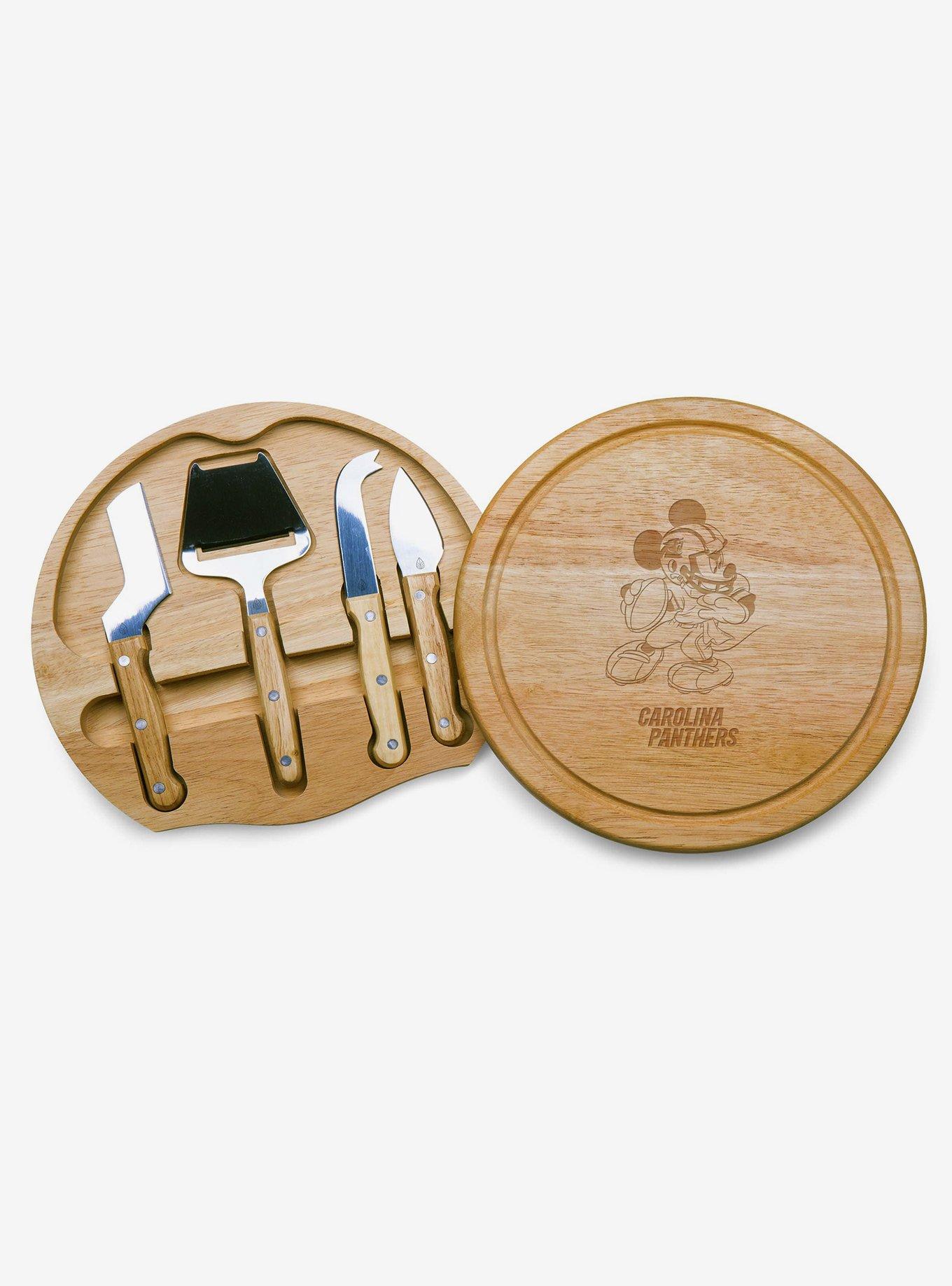Plus Size Disney Mickey Mouse NFL CAR Panthers Cutting Board & Tools Set, , hi-res