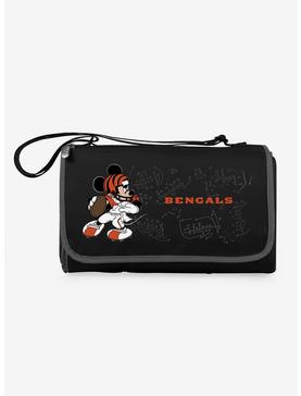 Plus Size Disney Mickey Mouse NFL Cincinnati Bengals Outdoor Picnic Blanket, , hi-res