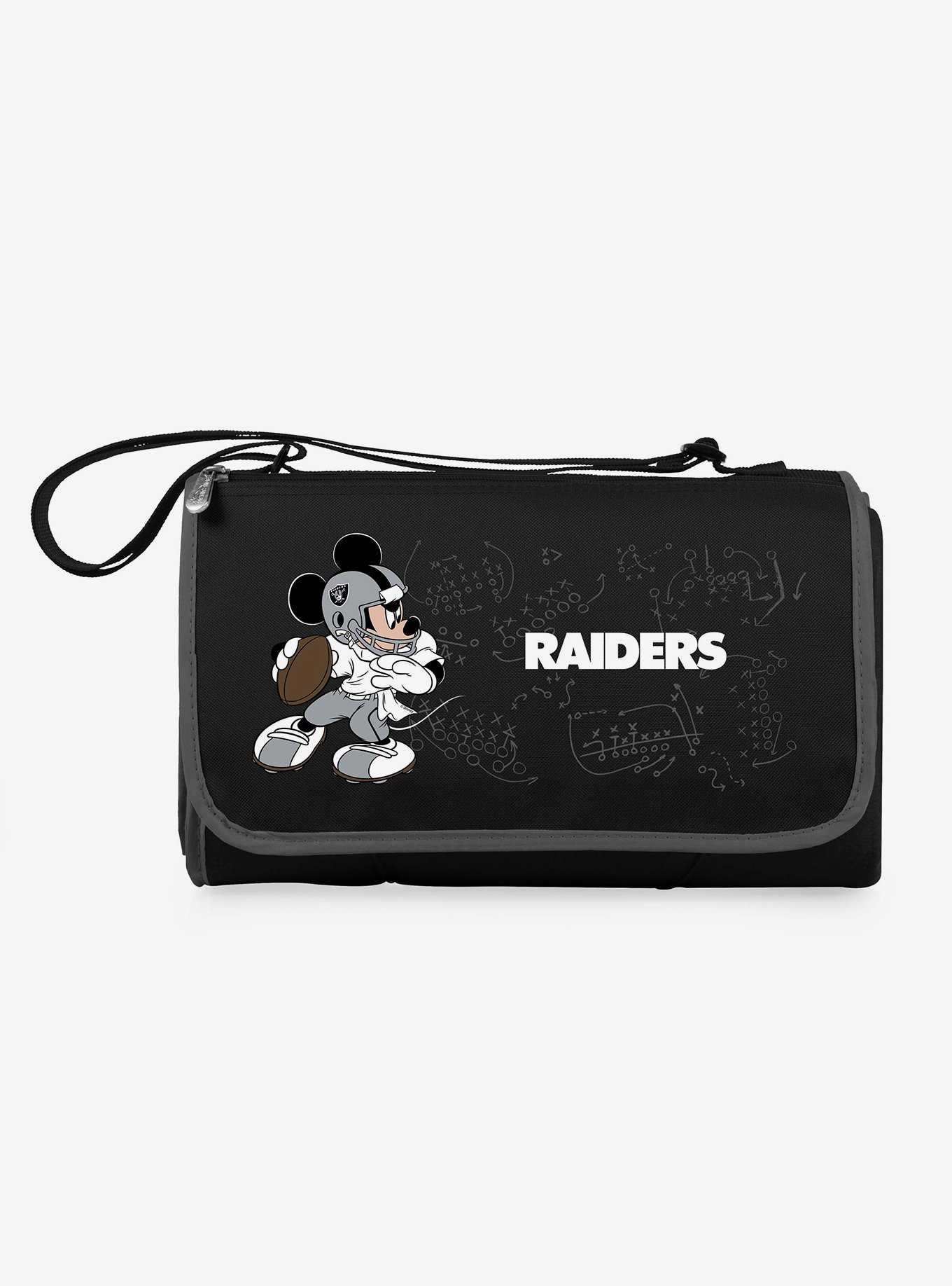 Disney Mickey Mouse NFL Las Vegas Raiders Outdoor Picnic Blanket, , hi-res