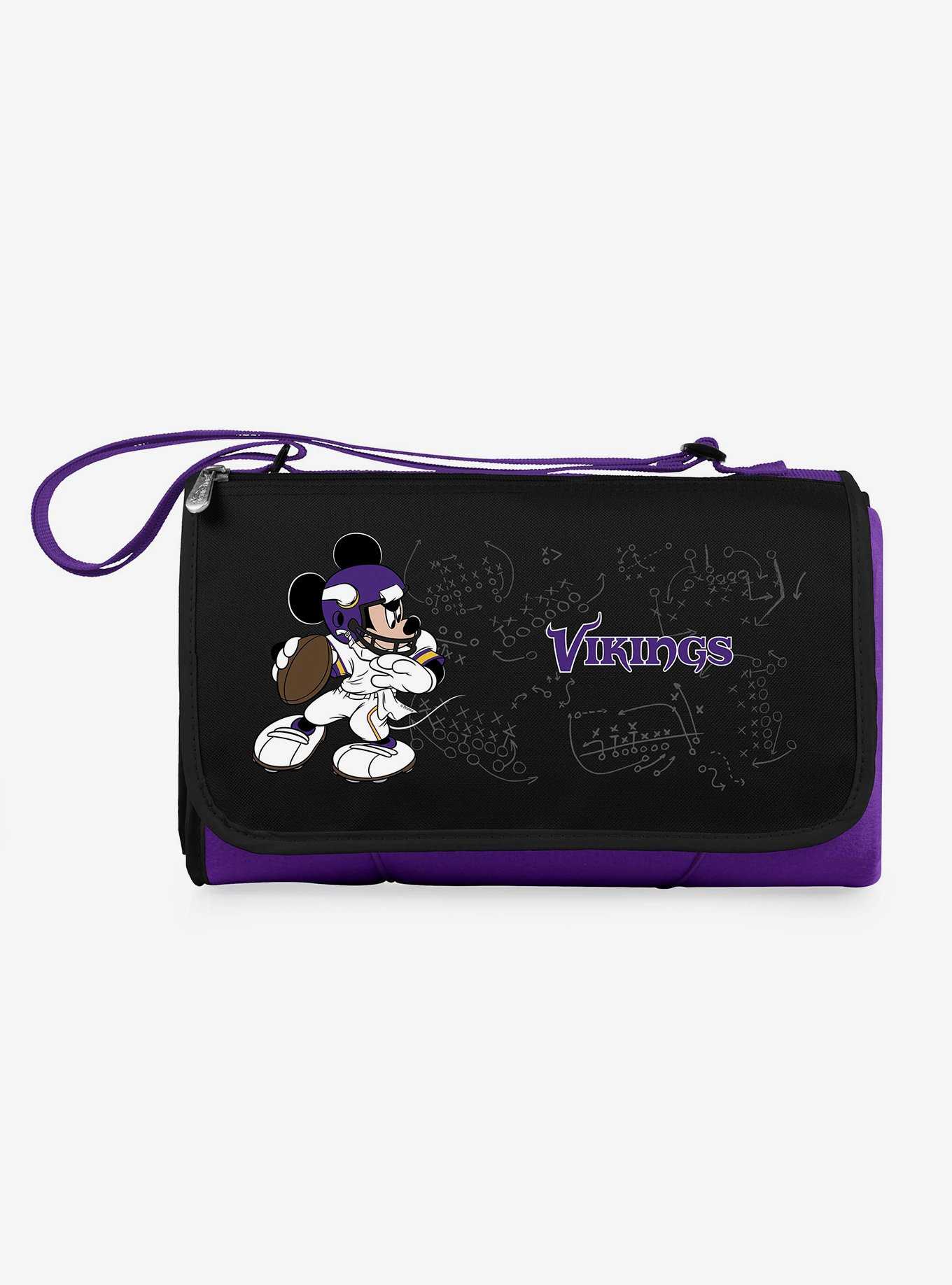 Disney Mickey Mouse NFL Minnesota Vikings Outdoor Picnic Blanket, , hi-res