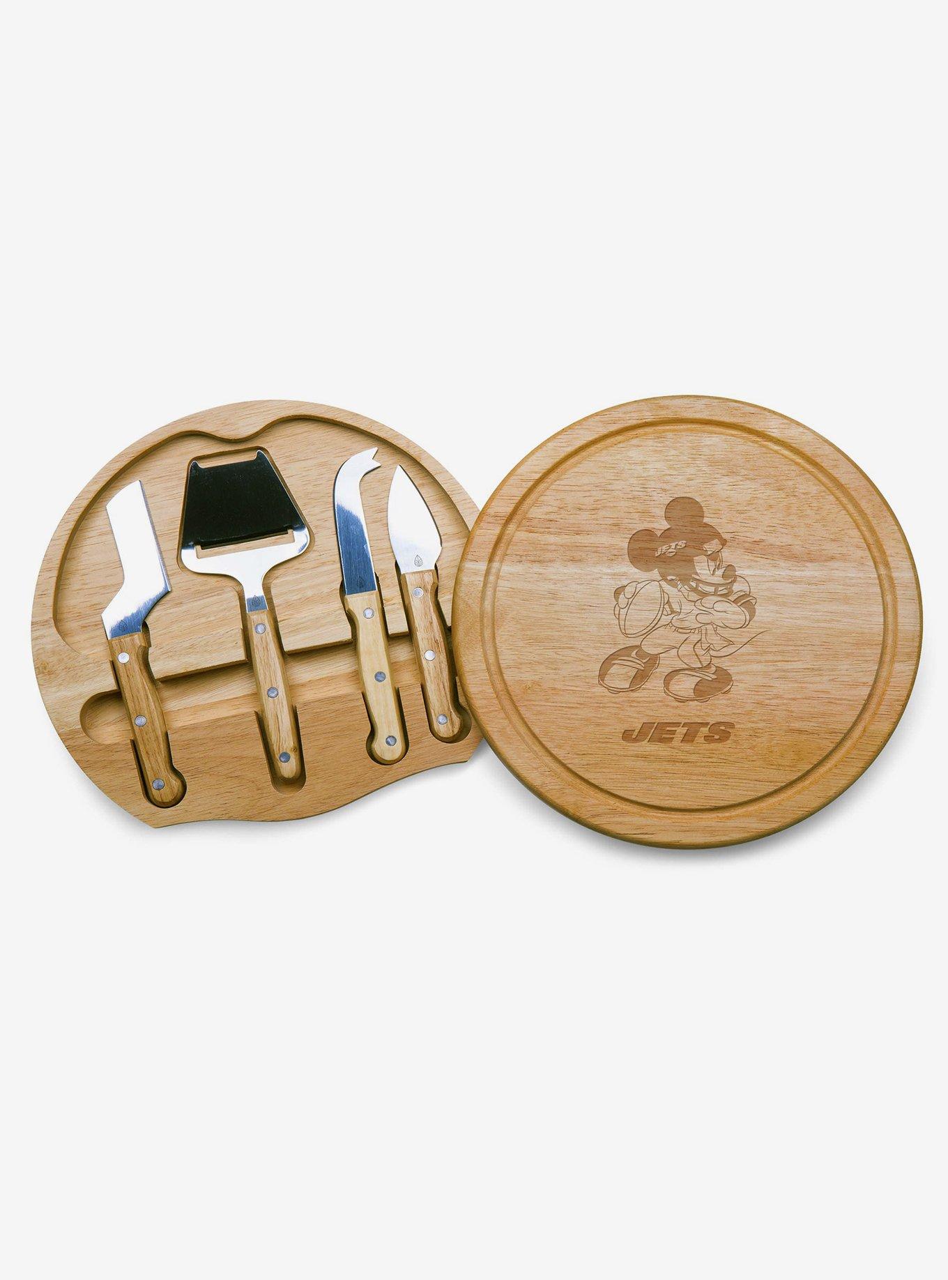 Disney Mickey Mouse NFL NY Jets Circo Cheese Cutting Board & Tools Set, , hi-res