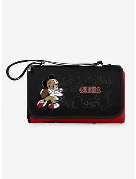 Disney Mickey Mouse NFL SF 49Ers Outdoor Picnic Blanket, , hi-res