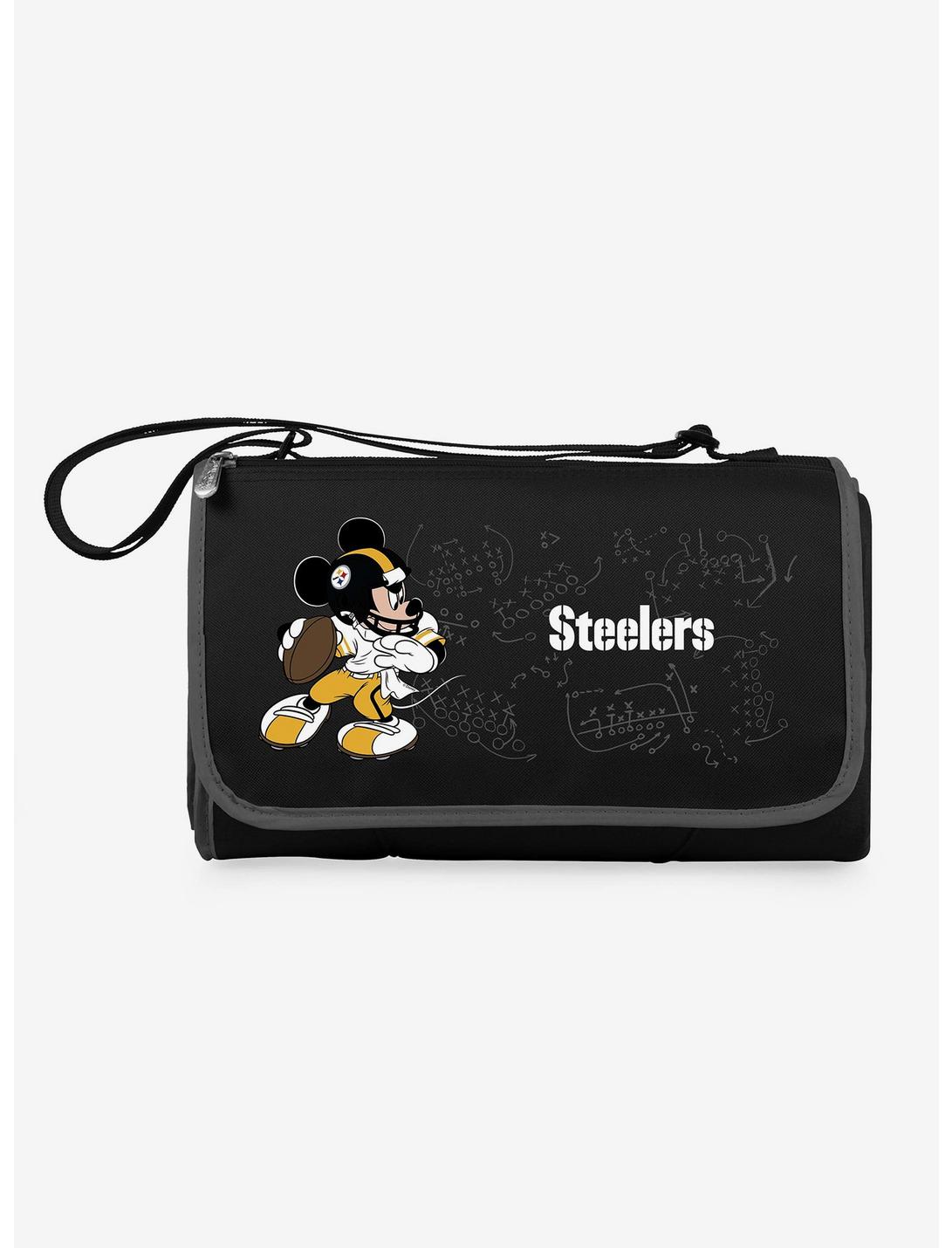 Disney Mickey Mouse NFL Pit Steelers Outdoor Picnic Blanket, , hi-res