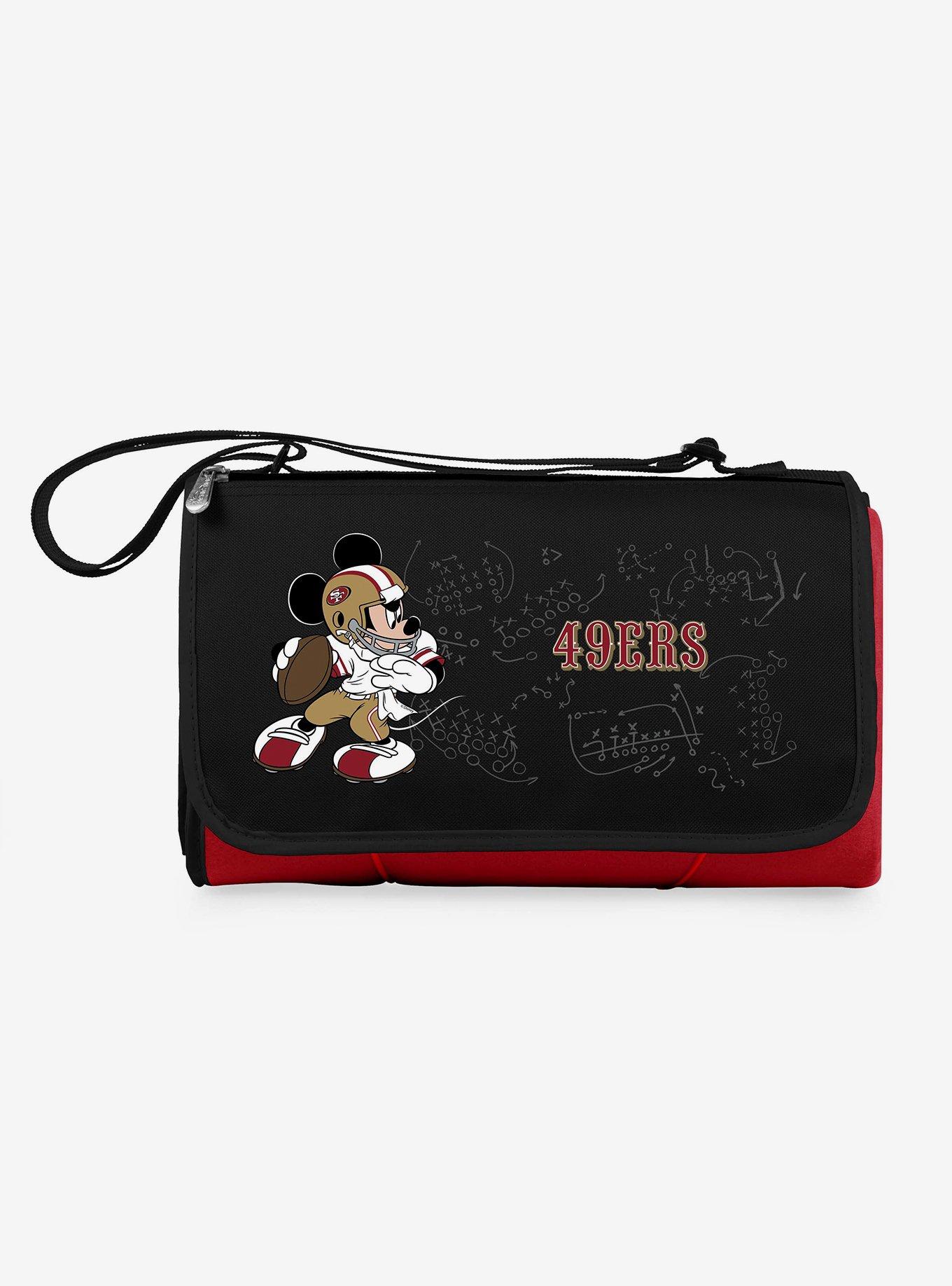 Disney Mickey Mouse NFL SF 49Ers Outdoor Picnic Blanket, , hi-res