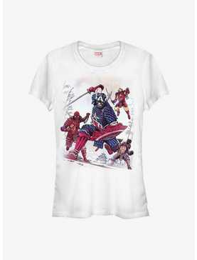Marvel Captain America Samurai Warriors Girls T-Shirt, , hi-res