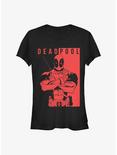 Marvel Deadpool Mercenary Girls T-Shirt, BLACK, hi-res