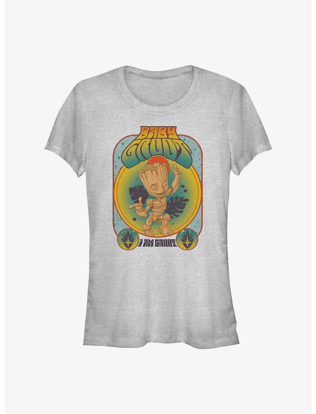 Marvel Guardians of the Galaxy Baby Groot Girls T-Shirt, ATH HTR, hi-res