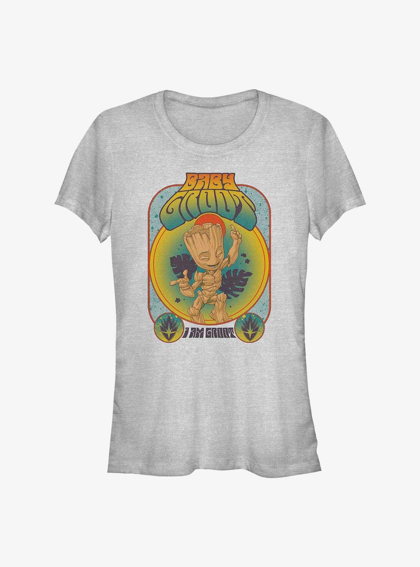Marvel Guardians of the Galaxy Baby Groot Girls T-Shirt, ATH HTR, hi-res