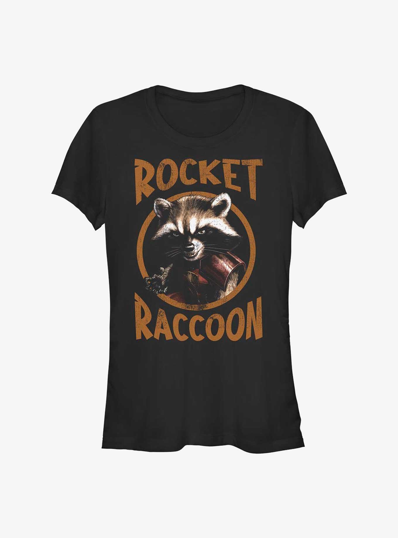 Marvel Guardians of the Galaxy Rocket Raccoon Girls T-Shirt