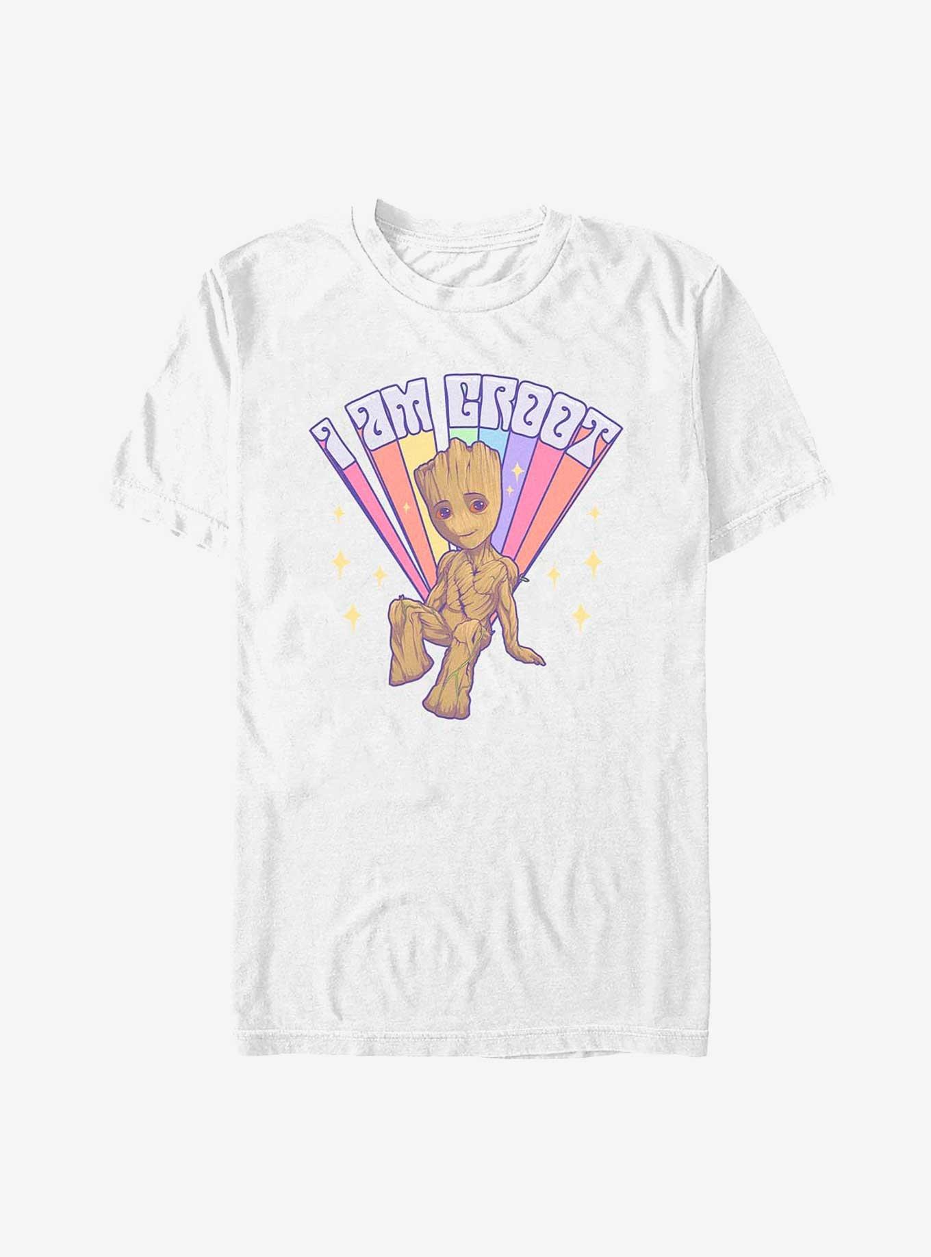 Marvel Guardians of the Galaxy Prideful Groot T-Shirt, WHITE, hi-res