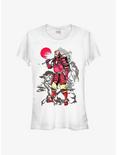 Marvel Iron Man Iron Samurai Girls T-Shirt, WHITE, hi-res