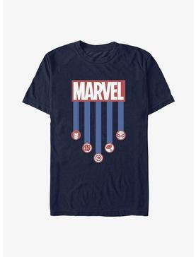 Marvel Americana Stripes T-Shirt, , hi-res