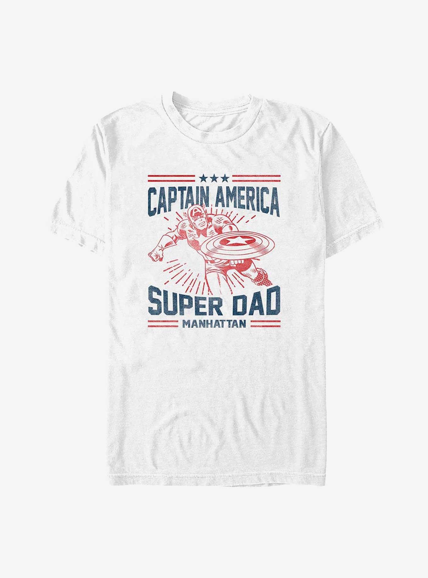 Marvel Captain America Super Dad T-Shirt