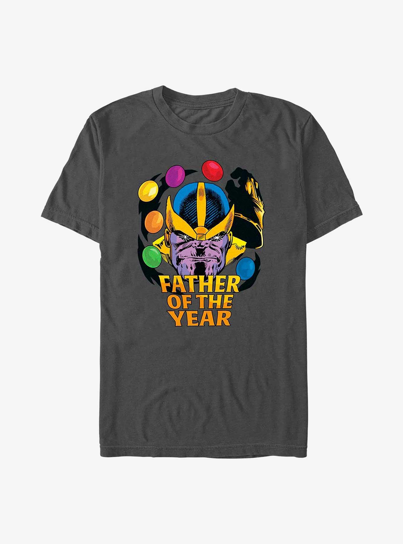 Marvel Thanos Father of the Year T-Shirt, CHARCOAL, hi-res