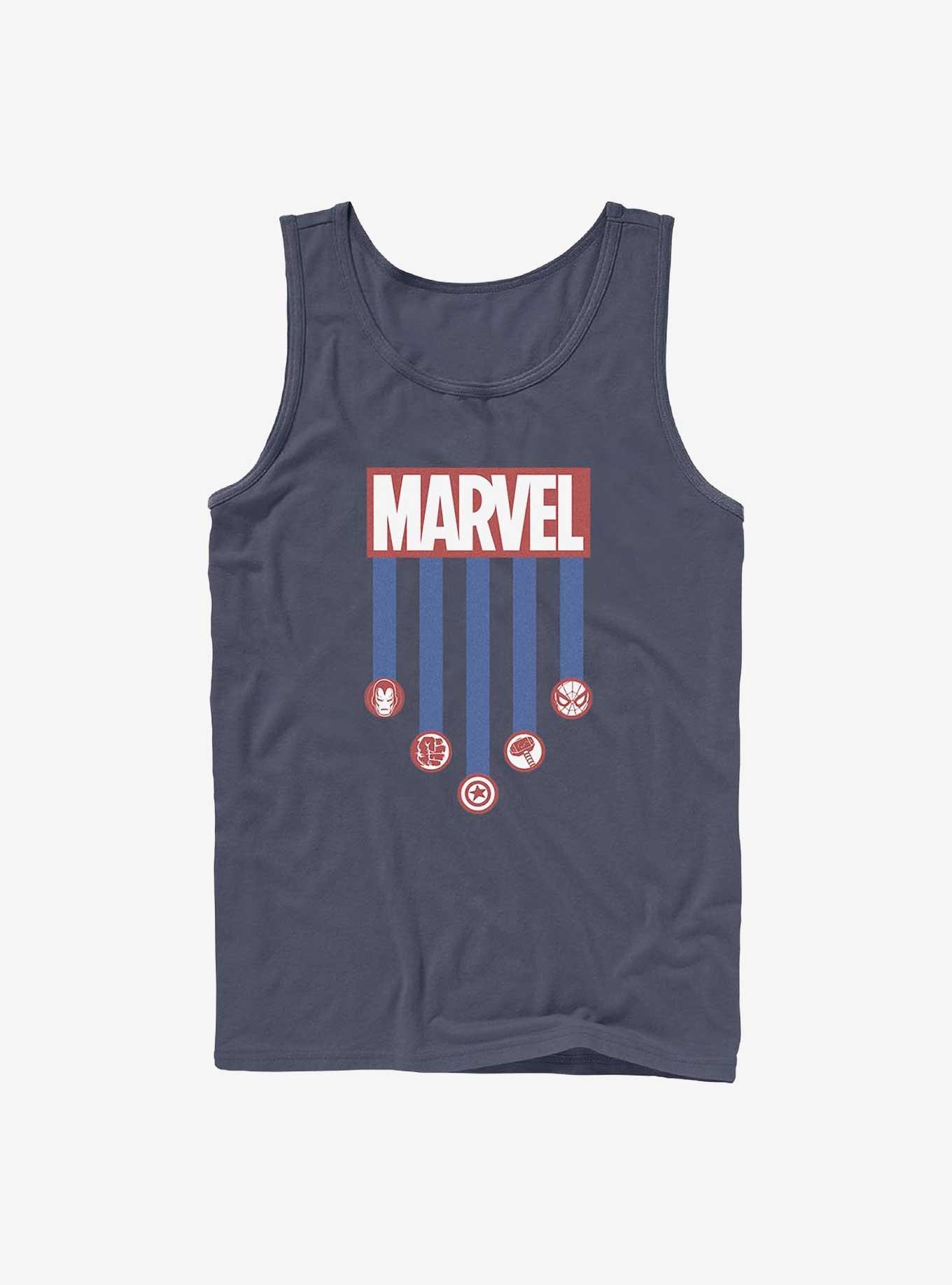Marvel Americana Stripes Tank, , hi-res