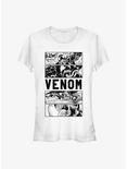 Marvel Venom Panels Girls T-Shirt, WHITE, hi-res