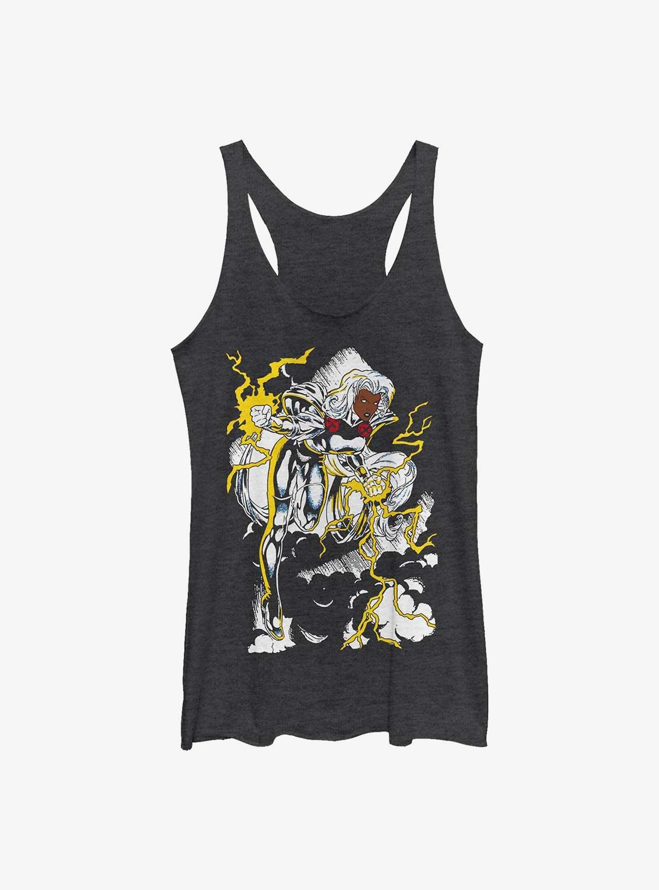 Marvel X-Men Stormin' Girls Tank, BLK HTR, hi-res