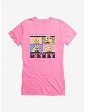 Minions Funny Background Girls T-Shirt, , hi-res