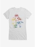 Minions Rainbow Retro 3D Art Girls T-Shirt, , hi-res