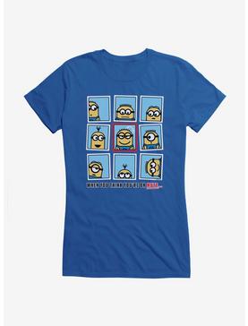 Minions When You Think You're On Mute Girls T-Shirt, , hi-res