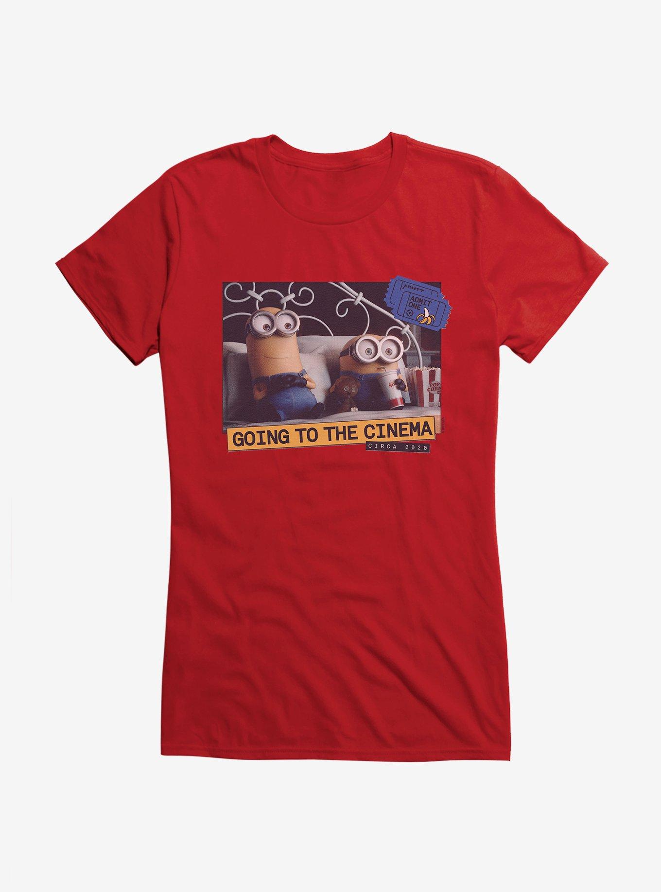 Minions Going To The Cinema Circa 2020 Girls T-Shirt, , hi-res