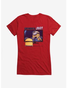 Minions Live Music In 2021 Girls T-Shirt, , hi-res