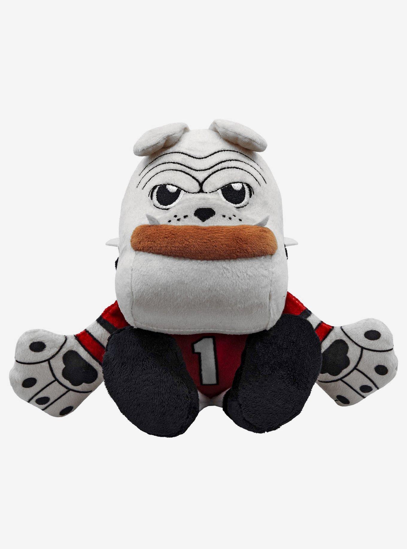 NCAA Georgia Bulldogs Hairy Dawg Mascot 8" Bleacher Creatures Kuricha Sitting Plush