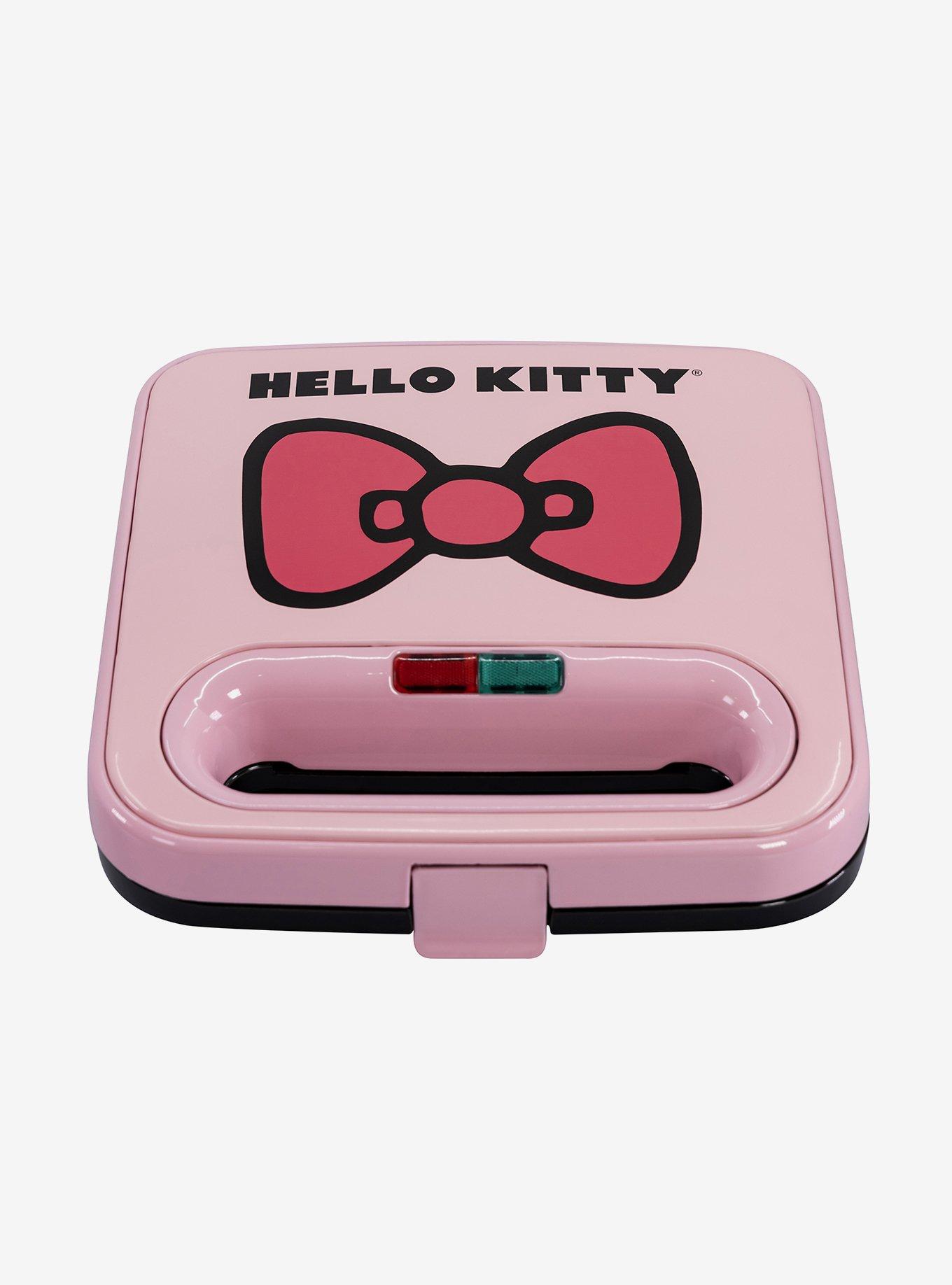 Hello Kitty Grilled Cheese Maker Panini Press and Compact Indoor