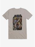 BL Creators: Yiris Calavera Prints Dragon T-Shirt, LIGHT GREY, hi-res