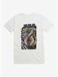 Plus Size BL Creators: Yiris Calavera Prints Dragon T-Shirt, WHITE, hi-res