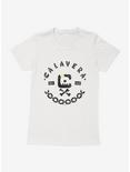 BL Creators: Yiris Calavera Prints Badge Womens T-Shirt, WHITE, hi-res