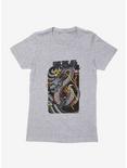 BL Creators: Yiris Calavera Prints Dragon Womens T-Shirt, HEATHER, hi-res